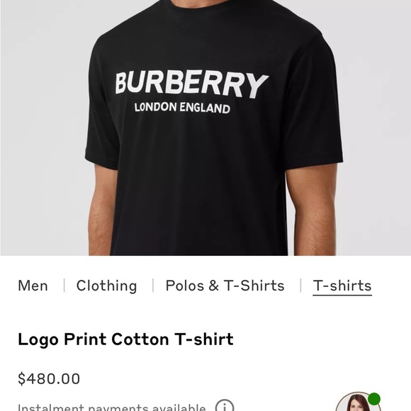 Mens Burberry shirt - Picture 2 of 2